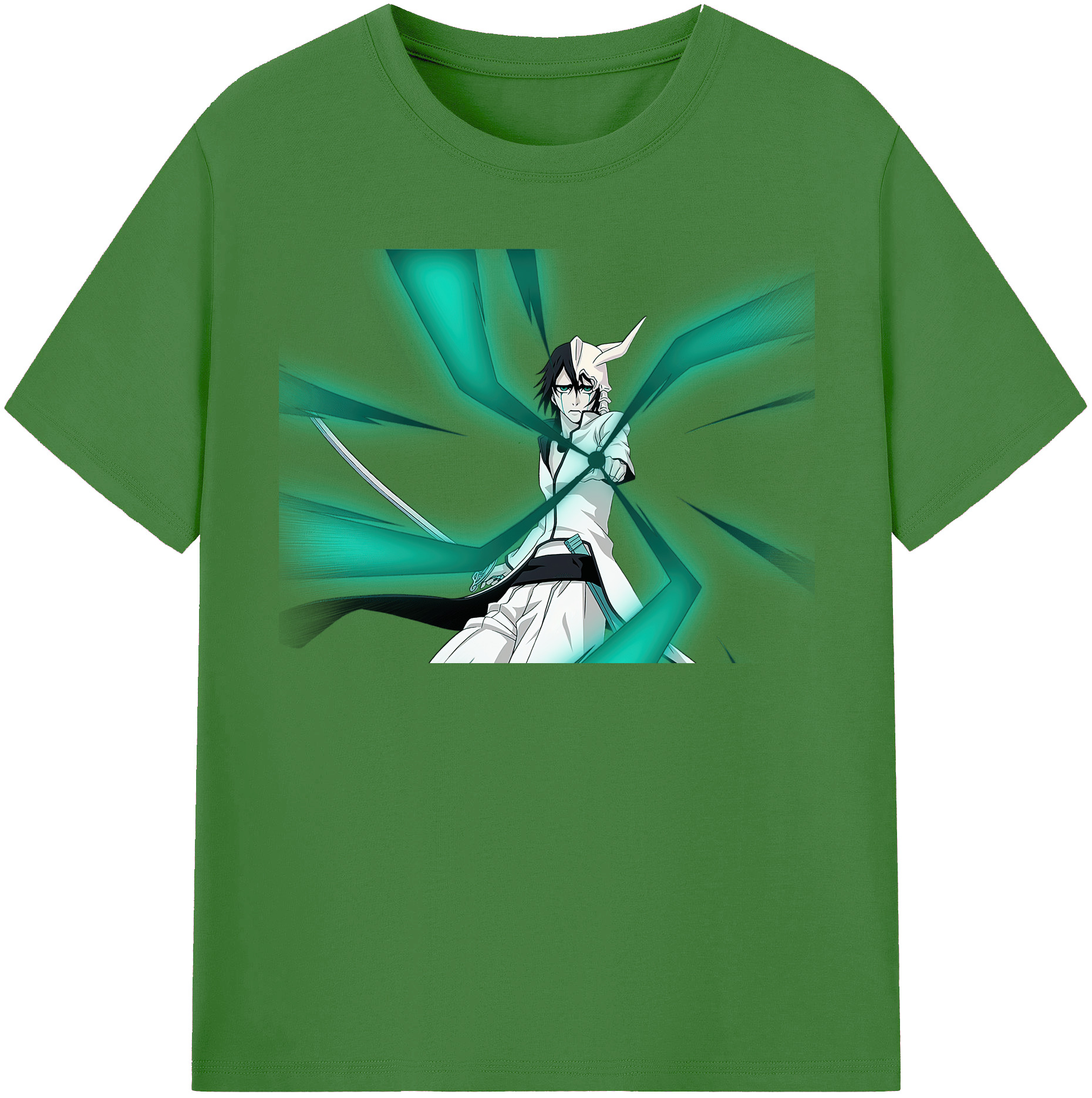 （画像用） ブリーチ ウルキオラ·シファー BLEACH Ulquiorra cifer レディースカジュアルプリントTシャツ（綿100％）